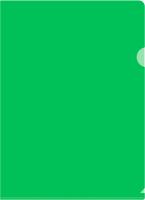 Папка-уголок Бюрократ -EE310/1GREEN A4 пластик 0.15мм зеленый