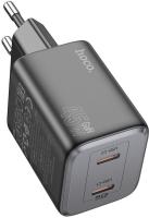 Сетевое зар./устр. Hoco N42 Elogiado 45W (PD+QC+AFC) черный