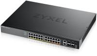 Коммутатор Zyxel XGS2220-30HP-EU0101F (L3) 24x1Гбит/с 2x10Гбит/с 4SFP+ 16PoE+ 8PoE++ 400W управляемы