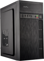 Корпус KingPrice KPCC-MN210 черный без БП mATX 2xUSB2.0 audio