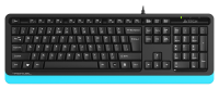 Клавиатура A4Tech Fstyler FKS10 черный/синий USB