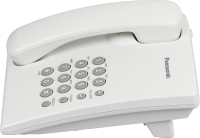 Телефон проводной Panasonic KX-TS2350RUW белый