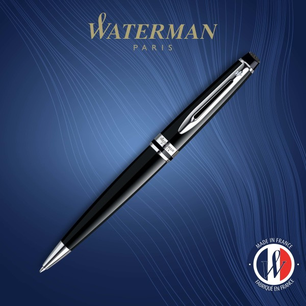 Ручка шариков. Waterman Expert 3 (CWS0951800) Black CT M син. черн. подар.кор.