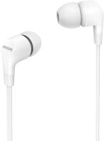 Гарнитура вкладыши Philips TAE1105WT/00 1.2м белый проводные в ушной раковине
