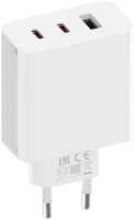 Сетевое зар./устр. Xiaomi 67W GaN Charger 2C1A EU 67W 6.1A (PD) 2хUSB-C/USB-A универсальное белый (B