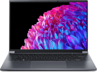 Ноутбук Acer Swift X 14 SFX14-72G-72DH Core Ultra 7 155H 32Gb SSD1Tb NVIDIA GeForce RTX4070 8Gb 14.5" OLED WQXGA+ (2880x1800) noOS metall WiFi BT Cam (NX.KTUCD.001)