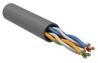 Кабель информационный ITK GENERICA BC1-C5E04-111-305-G кат.5E U/UTP 4X2X25AWG PVC внутренний 305м серый
