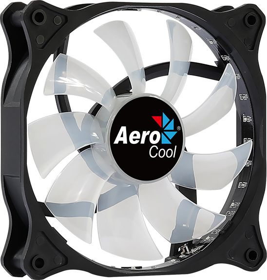 Вентилятор Aerocool Cosmo 12 120x120mm 4-pin(Molex)24dB 160gr LED Ret
