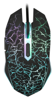 Мышь Оклик 905G INVASION черный оптическая (3600dpi) USB для ноутбука (6but)