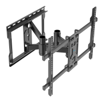 Кронштейн для телевизора Kromax ATLANTIS-85 черный 32"-75" макс.50кг настенный поворот и наклон