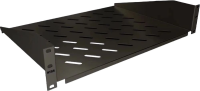 Полка стац. NTSS (NTSS-FF-350-BL) 2U 20кг. 19" 350мм черный (упак.:1шт)