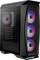 Корпус Aerocool Aero One Frost-G-BK-v1 черный без БП ATX 2x120mm 2x140mm 2xUSB3.0 audio bott PSU