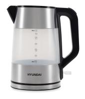 Чайник электрический Hyundai HYK-P4026 1.9л. 2200Вт черный (корпус: пластик)