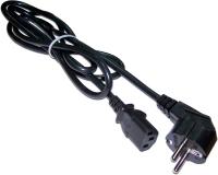 Шнур питания Lanmaster LAN-PP13/SHA-1.0-BK (упак.:1шт) 1м черный
