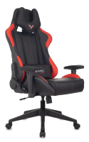 Кресло игровое Zombie VIKING 5 AERO черный/красный эко.кожа с подголов. крестов. пластик