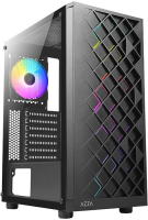Корпус Azza Spectra черный без БП ATX 1x120mm 2xUSB2.0 1xUSB3.0 audio bott PSU