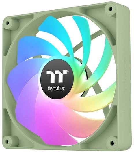 Вентилятор для корпуса Thermaltake CT140 Sync Matcha Reverse ARGB 140х140x25 зеленый 4-pin 32.8дБ (упак.:2шт) (CL-F201-PL14MG-A) Ret