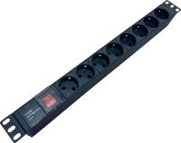 Блок распределения питания NTSS (NTSS-PDU-DA1015) гор.размещ. 8xSchuko базовые 10A C14