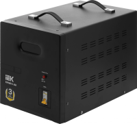 Стабилизатор напряжения IEK Expand 8кВА однофазный черный (IVS21-1-008-11)