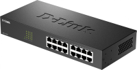 Коммутатор D-Link DES-1016D DES-1016D/I1A 16x100Мбит/с неуправляемый