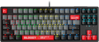 Клавиатура A4Tech Bloody S87 Energy механическая черный/красный USB for gamer LED (S87 USB ENERGY RE