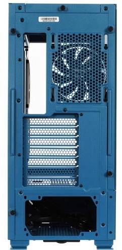 Корпус Montech Sky Two Morocco голубой без БП ATX 3x140mm 2xUSB3.0 audio bott PSU