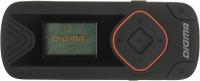 Плеер Flash Digma R3 8Gb черный/0.8"/FM/microSDHC/clip