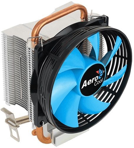 Устройство охлаждения(кулер) Aerocool Verkho 1-3P Soc-AM5/AM4/1151/1200 3-pin 28dB Al+Cu 100W 280gr Ret