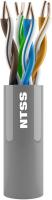 Кабель информ. NTSS (NTSS-IN-UTP4-5Е-PVC-GY) кат.5E U/UTP 4X2X24AWG PVC внутр. 305м серый