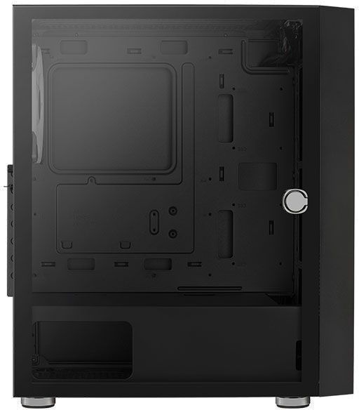 Корпус Aerocool Graphite-G-BK-v2 черный без БП ATX 6x120mm 1x140mm 2xUSB3.0 audio bott PSU