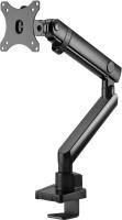 Кронштейн для мониторов Ultramounts UM709 черный 17"-32" макс.8кг крепление к столешнице поворот и н