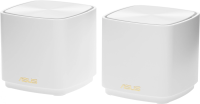 Бесшовный Mesh роутер Asus ZenWiFi XD5 (XD5 (W-2-PK)) AX3000 10/100/1000 белый комп.:устройство/креп
