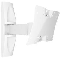 Кронштейн для телевизора Holder LCDS-5063 белый 19"-32" макс.30кг настенный поворот и наклон