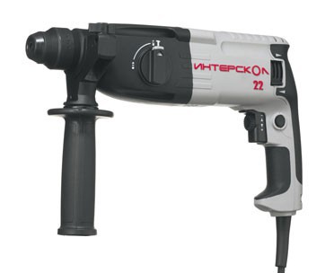 Перфоратор Интерскол П-22/620ЭР патрон:SDS-plus уд.:2.2Дж 620Вт