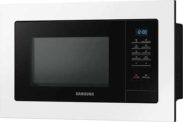 Микроволновая печь Samsung MS20A7013AL/BW 20л. 850Вт белый/черный (встраиваемая)