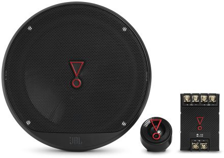 Колонки автомобильные JBL Stage3 607C 250Вт 92дБ 3Ом 16.5см (6 1/2дюйм) (ком.:4кол.) компонентные двухполосные