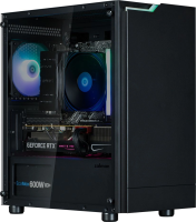 Корпус Zalman ZM-T4 Plus черный без БП mATX 6x120mm 1x140mm 1xUSB2.0 2xUSB3.0 audio bott PSU