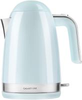 Чайник Galaxy Line GL 0332 1.7л. 2200Вт голубой (металл/пластик)