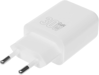 Сетевое зар./устр. Hoco N63 Gentle 30W 3A (PD) USB-A/Type-C универсальное белый (44402)