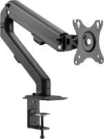 Кронштейн для мониторов Ultramounts UM728 черный 17"-27" макс.7кг крепление к столешнице поворот и н