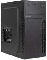 Корпус Digma DCC-MN301 черный без БП mATX 2xUSB2.0 audio
