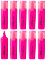 Набор текстовыделителей Deli Accent ES621PINK-P Delight скошенный пиш. наконечник 1-5мм розовый (10ш