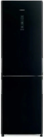 Холодильник Hitachi R-BG410PUC6X GBK 2-хкамерн. черный стекло (BG410PUC6X GBK)