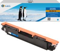 Картридж лазерный G&G GG-CE311A CE311A голубой (1000стр.) для HP LaserJet Pro MFP M175nw/CP1025/1025