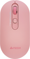 Мышь A4Tech Fstyler FG20 розовый оптическая (2000dpi) беспроводная USB для ноутбука (4but)