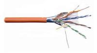 Кабель информационный Lanmaster LAN-5EUTP-LSZH-OR кат.5E U/UTP 4X2X24AWG LSZH внутренний 305м оранжевый