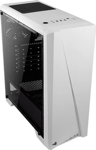Корпус Aerocool Cylon белый без БП ATX 6x120mm 2xUSB2.0 1xUSB3.0 audio CardReader bott PSU