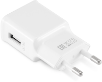 Сетевое зар./устр. Buro TJ-248W QC 3.0 15W 2.4A (QC) USB-A универсальное белый (TJ-248W)