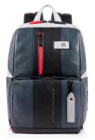 Рюкзак унисекс Piquadro Urban CA3214UB00BM/GRN серый/черный кожа