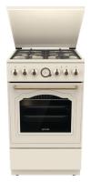Плита Комбинированная Gorenje GKS5B70CLI бежевый (металлическая крышка) реш.чугун